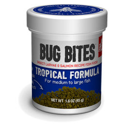 Fluval Bug Bites Tropical Granules Insektenbasiertes Fischfutter für Tropenfische 45g - 45 g – Bild 1 von 5