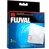 Produktbild von Fluval C3 Schaumstoff-Polypatrone Filtermedien für Fischfilter 3er Pack