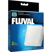 Produktbild von Fluval C4 Schaumstofffilterpatrone für Fischfilter 2er Pack