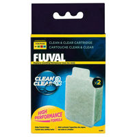 Produktbild von Fluval Clean & Clear Filterpatronen mit Kunstharz für Fisch-Innenfilter U1, U2, U3 und U4, 2er Pack - 1 Stk.
