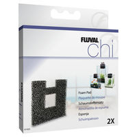 Produktbild von Fluval Ersatz-Schaumstoffeinsatz für Fluval Chi I und II Aquarien für Fische 2er Pack