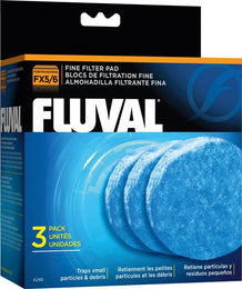Fluval Feinfilter-Schaumstoff für Fisch-Außenfilter FX4 FX5 FX6 3er-Pack – Bild 1 von 3