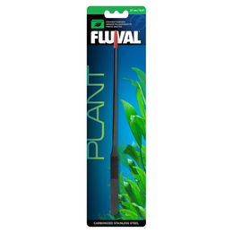 Produktbild von Fluval Gerade Pinzette aus Edelstahl Schwarz 27 cm