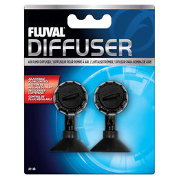 Fluval Luftdiffusor 2er Set für Fisch Aquarien in Schwarz aus Kunststoff – Bild 1 von 8