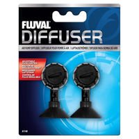 Produktbild von Fluval Luftdiffusor 2er Set für Fisch Aquarien in Schwarz aus Kunststoff