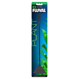 Produktbild von Fluval Pflanzenwerkzeug Spatel aus Edelstahl 32 cm Schwarz Silber