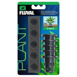 Produktbild von Fluval Pflanzkorb für Süßwasser-Aquarien aus Kunststoff in Schwarz