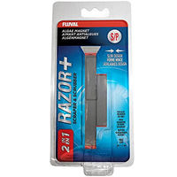 Produktbild von Fluval Razor Algenmagnetreiniger mit Edelstahlklinge in Schwarz/Rot klein - 1 Stk.