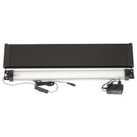 Produktbild von Fluval Roma 90 LED-Nachrüstsatz mit LED-Leiste und Vorschaltgerät in Schwarz für Fischaquarien