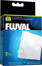 Fluval Schaumstoff-Polypatrone für Fisch-Stufenfilter C2, 3er Pack – Bild 1 von 5