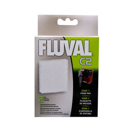 Fluval Schaumstofffilterpatrone für Fischfilter C2, 2er Pack – Bild 1 von 6
