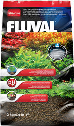 Fluval Stratum Bodengrund für Süßwasser Aquarien mit Pflanzen und Garnelen 2 kg - 2 kg – Bild 1 von 4