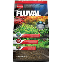 Produktbild von Fluval Stratum Süßwasser Bodensubstrat für Pflanzen, Garnelen und Tropenfische, Braun, 4 kg - 4 kg