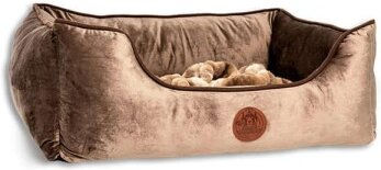 Flying Dog Orthopädisches Hundebett Henri mit Memory-Kaltschaummatratze und Kuscheldecke Größe M – Bild 1 von 11