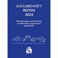 Produktbild von FN Aufgabenheft LPO Reiten National und International