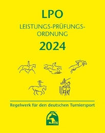 FN Verlag Leistungs-Prüfungs-Ordnung LPO 2024 Regelwerk für den deutschen Turniersport Buch – Bild 1 von 2