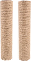 Fokelyi Kratzbrett für Katzen aus Sisal und ABS in Beige, 2er Set – Bild 1 von 3