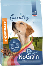 Fokker Dog Country NoGrain Hundefutter Adult Lamm Getreidefrei 13 kg - 13 kg – Bild 1 von 2