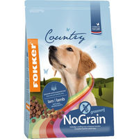 Produktbild von Fokker Dog Country NoGrain Hundefutter Adult Lamm Getreidefrei 13 kg - 13 kg