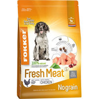 Produktbild von Fokker Fresh Meat Trockenfutter Huhn und Lachs für Katzen Adult Getreidefrei 13 kg