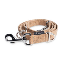 Produktbild von FollowPaw Hundeleine aus Kork in Beige wasserabweisend