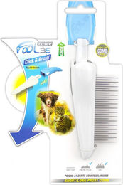 Foolee Easee Short/Long Pro 31 Kamm für alle Felltypen in Weiß aus Kunststoff - 1 Stk. – Bild 1 von 3