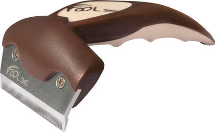 Produktbild von Foolee One Striegel Kamm Braun Größe M für Hund und Katze
