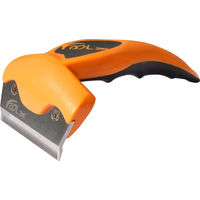 Produktbild von Foolee One Striegel Kamm Orange Größe M für Hund und Katze