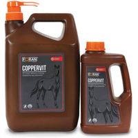 Produktbild von Foran Coppervit Mineralstoff und Vitaminergänzung für Jungpferde als Flüssigkeit zur Unterstützung von Wachstum und Bindegewebe