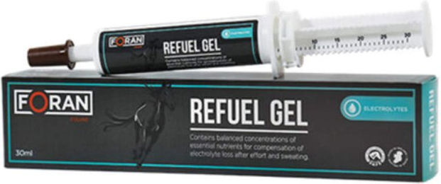 Foran Re-Fuel Gel Elektrolyt-Gel mit B-Vitaminen und Antioxidantien 30 ml x 3 Packung – Bild 1 von 1