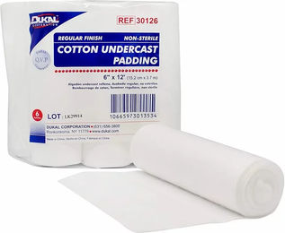 Produktbild von Foran Veterinary Wattepads für Pferde zur Wundpflege aus Baumwolle 45 cm x 1,8 m