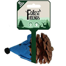 Forest Friends Katzenspielzeug Maus aus Filz in Blau mit Madnip – Bild 1 von 4