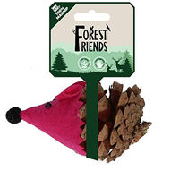 Produktbild von Forest Friends Katzenspielzeug Maus aus Filz in Rosa 8 cm