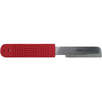 Produktbild von Forget Hufkratzer für Pferde mit ergonomischem Griff aus Gummi in Rot