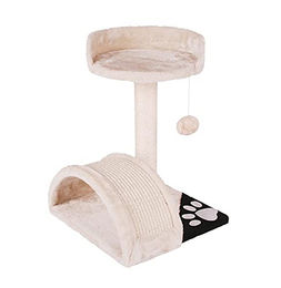 Fornord Katzenkratzbaum beige mit 1 Plattform – Bild 1 von 1