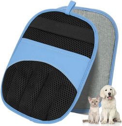 Forrlite Fellpflegehandschuhe 2er Set antistatische Tierhaarhandschuhe mit 5-Finger-Design für Hunde und Katzen zur Fellpflege und Reinigung von Polstern und Kleidung – Bild 1 von 5