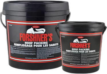 Produktbild von Forshner's Hufpflege für Pferde mit Kiefernholzteer und Vaseline Schwarz
