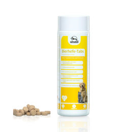 Produktbild von Fortan Bierhefe-Tabs Haut-Fell-Supplement und Vitamine für Hunde und Katzen 400 g - 400 g