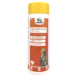 Produktbild von Fortan Bio Hagebutten-Früchte Pulver zur Verdauungsunterstützung für Hunde 300 g - 300 g