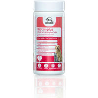 Produktbild von Fortan Biotin-plus MSM Tabletten für Hunde und Katzen zur Unterstützung von Haut, Fell und Krallen 100 g - 100 g