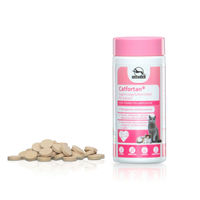 Produktbild von Fortan Catfortan Multivitamin Tabletten für Katzen zur Unterstützung von Haut, Fell und Immunsystem 100 g - 90 g