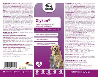 Fortan Glykan Pulver mit Grünlippmuschel zur Unterstützung von Gelenken und Bindegewebe 300 g - 300 g – Bild 1 von 4