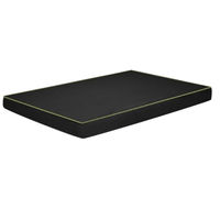 Produktbild von FORTISLINE O'Ahu Plus Hundebett Größe L Grün mit PUR-Schaumstoff und wasserdichtem abnehmbarem Bezug 90 x 60 x 8 cm