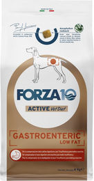 Produktbild von Forza 10 Active Line Gastroenteric Low Fat Hundefutter Adult Fisch Hypoallergen Veterinärdiät 2 x 4 kg - 2 x 4 kg