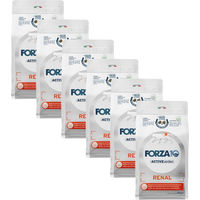 Produktbild von Forza 10 Active Line Renal Trockenfutter Fisch für erwachsene Katzen Hypoallergen mit niedrigem Phosphorgehalt 4,8 kg - 12 x 400 g