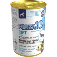 Produktbild von Forza 10 Diet Low Grain Pferd und Kartoffel Nassfutter Paté für Adult Pferde 6 x 400 g hypoallergen und glutenfrei - 6 x 400 g