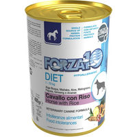 Produktbild von Forza 10 Diet Low Grain Pferd und Reis Nassfutter Paté Hypoallergen Monoprotein Adult 6 x 400 g
