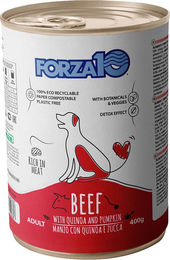 Produktbild von Forza 10 Maintenance Hundefutter Adult Rind & Quinoa Hypoallergen mit hohem Fleischanteil 12 x 400 g - 12 x 400 g