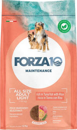 Produktbild von Forza 10 Maintenance Light Katzenfutter Adult Thunfisch & Reis Monoprotein Hypoallergen 2 x 12 kg - 2 x 12 kg