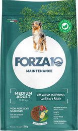 Produktbild von Forza 10 Medium Maintenance Hundefutter Hirsch und Kartoffeln Adult Glutenfrei 2 x 12 kg - 2 x 12 kg